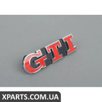 5G0853679PWYR VAG Передня емблема "GTI" - червона