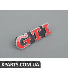 5G0853679PWYR VAG Передня емблема "GTI" - червона