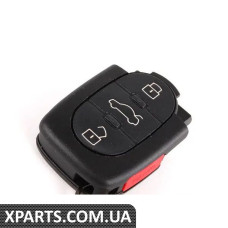 4D0837231M01C VAG Трикнопковий дистанційний передавач - матово-чорний - вказана ціна за штуку