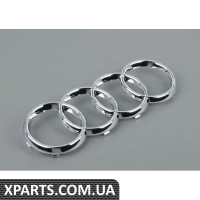 8R0853605 VAG Емблема Audi Rings на решітці радіатора - хром
