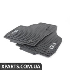 8U1061221A041 VAG Передние всепогодные резиновые коврики - Satin Black