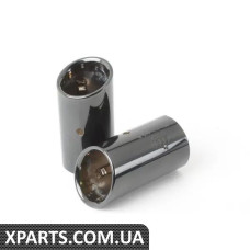 8P0071761B VAG Наконечники вихлопної труби - чорний/хром