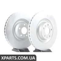4E0698301P VAG Передние тормозные диски - пара (360x34)
