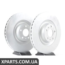 4E0698301P VAG Передні гальмівні диски - пара (360x34)