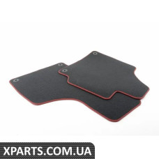 8J1863691FYPL VAG Комплект передніх килимків з килимовим покриттям - Soul (чорний) / Magma Red - (БІЛЬШ НЕДОСТУПНИЙ)