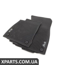 8W1061221041 VAG Передні всепогодні гумові килимки - Satin Black