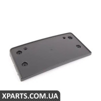 8K0807285E3FZ VAG Кронштейн переднего номерного знака - черный