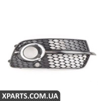 8R0807682NBJI VAG Решітка протитуманних фар S-Line — матово-чорна — права