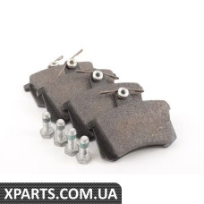 4D0698451F VAG Комплект задніх гальмівних колодок