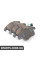 JZW698302BC VAG Комплект для обслуговування передніх гальм Economy (312x25)