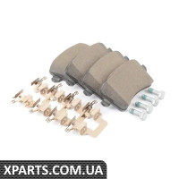 8K0698451B VAG Комплект задніх гальмівних колодок - (БІЛЬШ НЕ ПРОДАЄТЬСЯ)