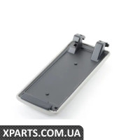 8D0864245AFGXM VAG Кришка центрального підлокітника - Шовкова шкіра Nappa - Сріблястий/Онікс