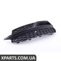 8V3807681K9B9 VAG Нижняя решетка бампера — Satin Black — левая