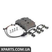 4H0698451P VAG Комплект задніх гальмівних колодок