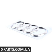 8V08537422ZZ VAG Емблема кілець Audi - хром