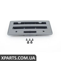 4H0807285M1RR VAG Кронштейн номерного знака - платиново-сірий
