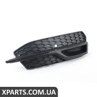 8V3807682K9B9 VAG Нижняя решетка бампера — Satin Black — справа