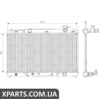Радіатор VALEO 701595