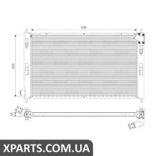 Радіатор VALEO 701577