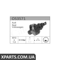 VERNET SKODA Датчик тиску масла FabiaOctaviaSeat Vernet OS3571