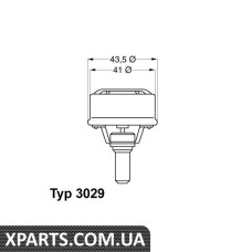 Термостат Renault 9/19 92-/Trafic 80-91 Wahler 302986