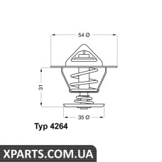 Термостат Seat Toledo/VW Golf II/III 1.0-2.0 -99 Wahler 426484D