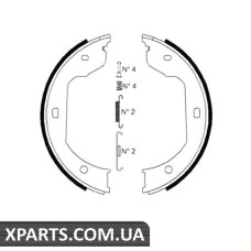 Тормозные колодки   ZIMMERMANN 109901063 (аналог BMW 34411165546 для  BMW, MINI 5 E60)