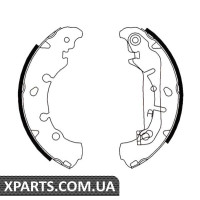 Колодки гальмові барабанні ZIMMERMANN 109901190 (аналог FORD 1106633)