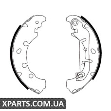 Колодки гальмові барабанні ZIMMERMANN 109901190 (аналог FORD 1106633)