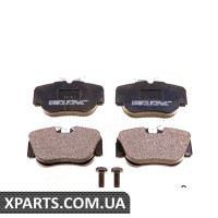 Колодки дискові ZIMMERMANN 210551801 (аналог MERCEDES BENZ 0004209120 для Mercedes Benz W201 190 82-93)