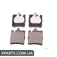 Колодки дискові ZIMMERMANN 218981551 (аналог MERCEDES BENZ 0024205220 для Mercedes Benz W203 C-Class 00-)