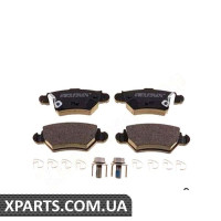 Колодки Гальмівні дискові ZIMMERMANN 230521651 (аналог OPEL 1605025 для OPEL, Chevrolet, GM ASTRA G ZAFIRA)