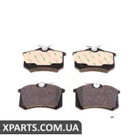 Колодки гальмові задні ZIMMERMANN 235541501 (аналог VAG 8E0698451B для VAG Corrado Golf J)