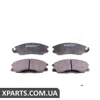 Гальмівні колодки дискові ZIMMERMANN 235691701 (аналог SSANGYONG 48130091A0)