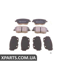 Гальмівні колодки дискові ZIMMERMANN 235811901 (аналог VAG 6Q0698151A для Skoda Fabia 99-)