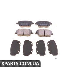 Гальмівні колодки дискові ZIMMERMANN 235811901 (аналог VAG 6Q0698151A для Skoda Fabia 99-)