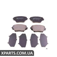 Колодки дискові ZIMMERMANN 235851701 (аналог TOYOTA 0446542070 для TOYOTA, LEXUS RAV-4 00-05)