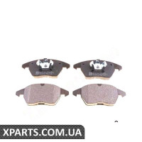 Колодки гальмові дискові Zimmermann 235891901 (аналог VAG 8X0698151 для PEUGEOT 307)
