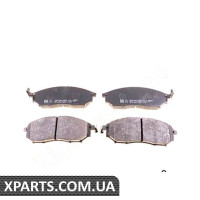 Колодки гальмові дискові Zimmermann 236981701 (аналог NISSAN D10601MF0A для NISSAN, INFINITI NAVARA)