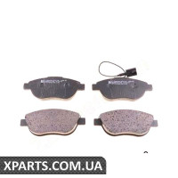 Колодки дискові ZIMMERMANN 237091901 (аналог FIAT 77365468 для FIAT PUNTO EVO)