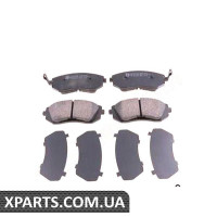 Передні гальмівні колодки ZIMMERMANN 238651801 (аналог SUBARU 26296FE000 для SUBARU Impreza 15-20/Fores)
