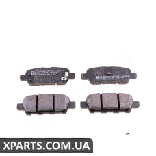 Тормозные колодки задние   ZIMMERMANN 238711381 (аналог NISSAN D4M609N00B для  NISSAN, INFINITI Murano/Quashqra)