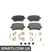 Гальмівні колодки задні ZIMMERMANN 239141702 (аналог VAG 1K0698451 для VW Touran 16 19 TDI 20 TDI 0)