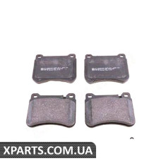 Колодки дискові ZIMMERMANN 239451651 (аналог MERCEDES BENZ 0044205120 для Mercedes Benz W203 C-Class 00-07 PRZУD)
