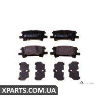 Колодки дискові ZIMMERMANN 239671551 (аналог LEXUS 0446648040 для TOYOTA, LEXUS RX300)