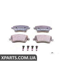 Передні гальмівні колодки ZIMMERMANN 239731751 (аналог MERCEDES BENZ 4154210510 для NISSAN, INFINITI Micra/Note/Tiida/Re)