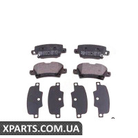Колодки дискові ZIMMERMANN 240861551 (аналог HONDA 43022SMGE00 для HONDA CIVIC VII)