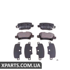 Колодки дискові ZIMMERMANN 240861551 (аналог HONDA 43022SMGE00 для HONDA CIVIC VII)