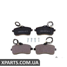Колодки дискові ZIMMERMANN 241342001 (для PEUGEOT 407)