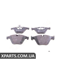 Гальмівні колодки дискові ZIMMERMANN 241612001 (аналог BMW 34116783542)